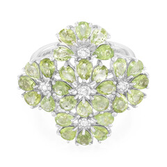 Paraiba Tourmaline Silver Ring