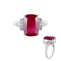 Madagascar Ruby Silver Ring