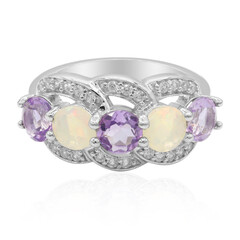 Amethyst Silver Ring