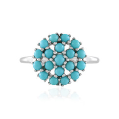 Sleeping Beauty Turquoise Silver Ring
