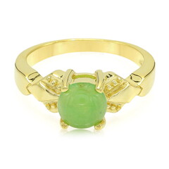 Imperial Chrysoprase Silver Ring