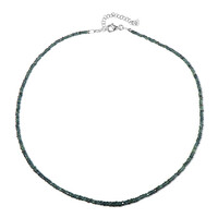 Sapphire Silver Necklace