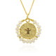 Mother of Pearl Silver Necklace (Joias do Paraíso)