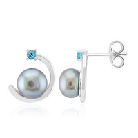 Silver Freshwater Pearl Silver Earrings (TPC)