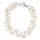 Mother of Pearl Silver Necklace (Dallas Prince Designs)