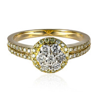 14K SI1 (H) Diamond Gold Ring (CIRARI)