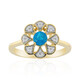 9K Hauynite Gold Ring