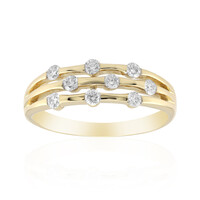 9K SI1 (G) Diamond Gold Ring