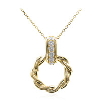 14K I1 (H) Diamond Gold Necklace (CIRARI)