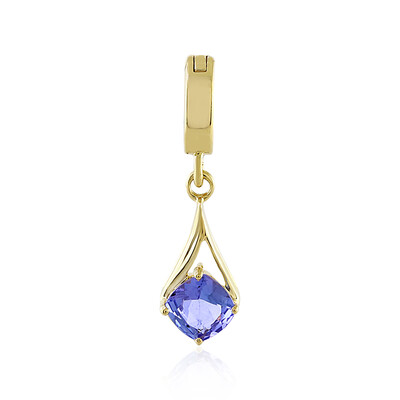 9K Unheated Tanzanite Gold Pendant