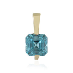 9K Ratanakiri Zircon Gold Pendant