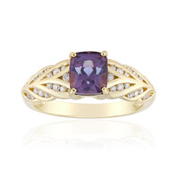 14K Madagascan Colour Change Garnet Gold Ring (de Melo)