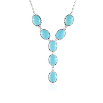 Sleeping Beauty Turquoise Silver Necklace (Faszination Türkis)