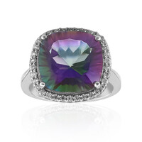 Mystic Quartz Silver Ring