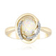 9K Brazilian White Opal Gold Ring