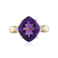 Zambian Amethyst Silver Ring