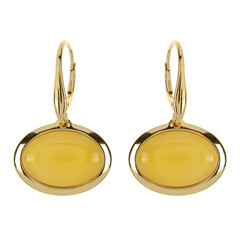 Baltic Amber Silver Earrings