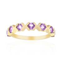 Amethyst Silver Ring