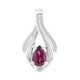 Roshoite Garnet Silver Pendant (Pallanova)