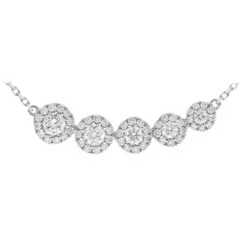 10K SI1 (H) Diamond Gold Necklace