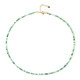 Brazilian Emerald Silver Necklace