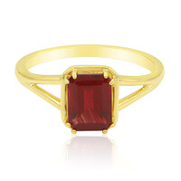 9K Red Tibetanite Gold Ring (Adela Gold)