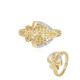 9K I1 (I) Diamond Gold Ring (Ornaments by de Melo)
