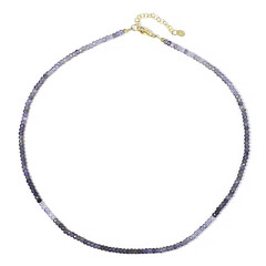 Iolite Silver Necklace