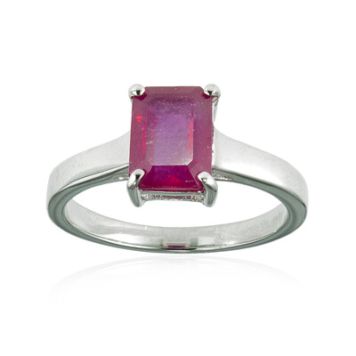 Madagascar Ruby Silver Ring