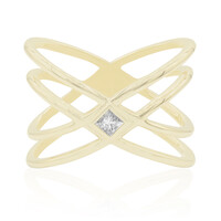 14K SI1 (G) Diamond Gold Ring