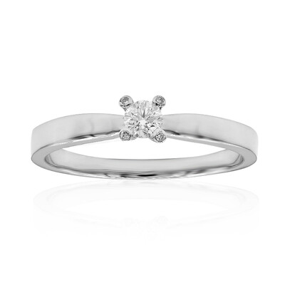 SI2 (G) Diamond Platinum Ring