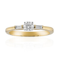 14K IF (D) Diamond Gold Ring