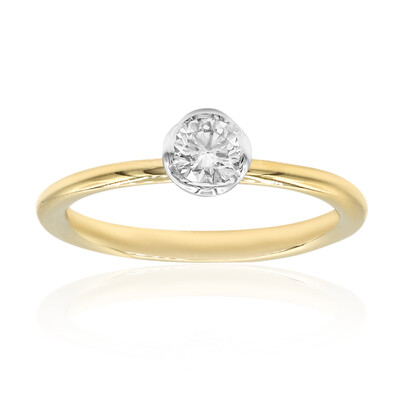 18K VS2 (H) Diamond Gold Ring (CIRARI)