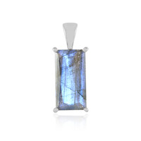 Labradorite Silver Pendant