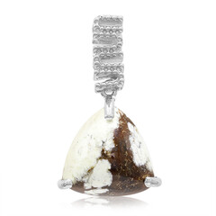 Magnesite Silver Pendant