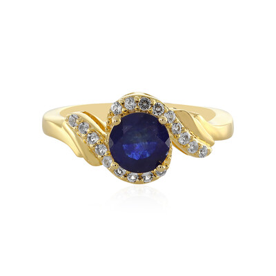 Madagascar Blue Sapphire Silver Ring