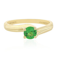 9K Tsavorite Gold Ring (La Revelle)