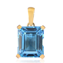 9K Marambaia Topaz Gold Pendant (Tenner Diniz)