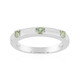 Tulear Green Sapphire Silver Ring (Pallanova)