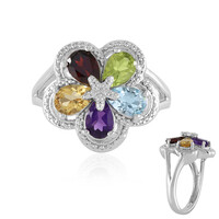 Zambian Amethyst Silver Ring