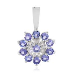 Tanzanite Silver Pendant