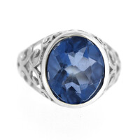 Colour Change Fluorite Silver Ring