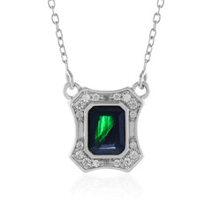 Mezezo Opal Silver Necklace