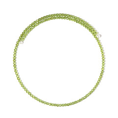 Peridot Steel Choker (Riya)
