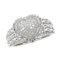 Diamond Silver Ring