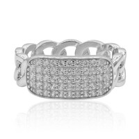 Zircon Silver Ring