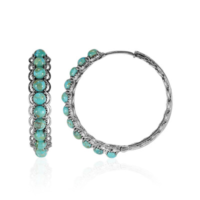 Turquoise Silver Earrings