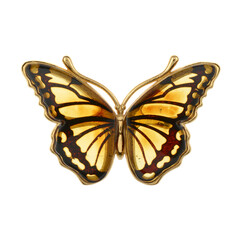 Lemon Baltic Amber Silver Pendant