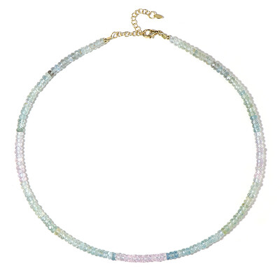 Fancy Beryl Silver Necklace