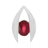 Madagascar Ruby Silver Pendant